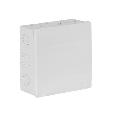 Imagem Produto CAIXA PASSAGEM PLASTICA SOBREPOR 120X120X75 BEGE IP44 - CEMAR