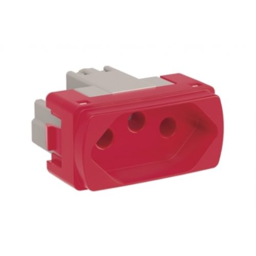Imagem Produto MODULO TOMADA 20A/250V VERMELHO MILUZ - SCHNEIDER