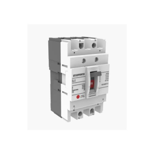 Imagem Produto DISJUNTOR CAIXA MOLDADA 3 POLOS 200A 65KA EM 220V DSA - SOPRANO