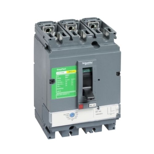 Imagem Produto DISJUNTOR CAIXA MOLDADA AJUSTÁVEL 3 POLOS  87,5-125A 25KA EM 380V - SCHNEIDER INDUSTRIAL