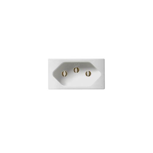Imagem Produto MODULO TOMADA 10A/250V BRANCO 50000 - PEZZI