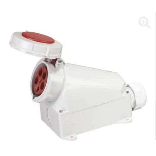 Imagem Produto TOMADA BLINDADA SOBREPOR 5 POLOS 63A 380/440V 6HORAS VERMELHO IP67 - WEG