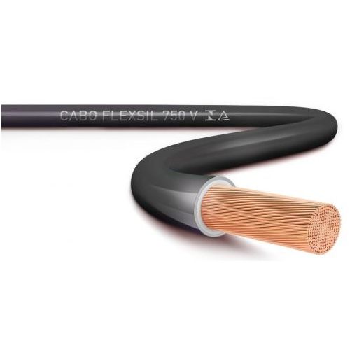 Imagem Produto CABO FLEXIVEL COBRE PVC 70G 750V 1X2,5MM PRETO - SIL
