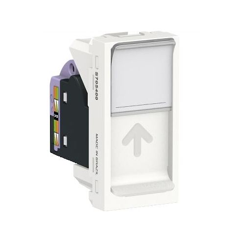 Imagem Produto MODULO TOMADA RJ45 CAT6 BRANCO ORION - SCHNEIDER
