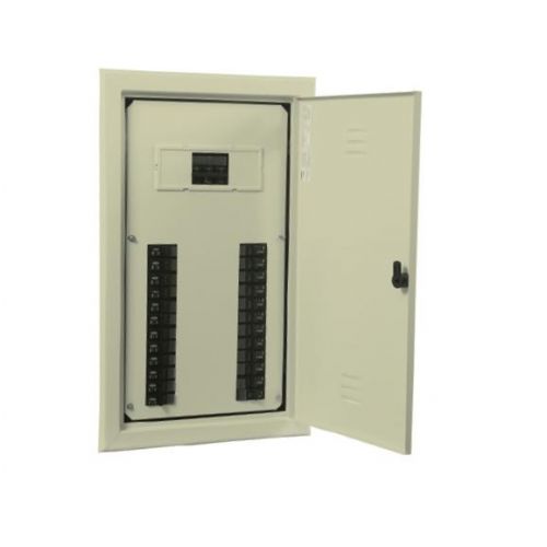 Imagem Produto CD METALICO EMBUTIR 56 DISJUNTORES DIN BEGE SEM BARRAMENTO 225A 225A - CEMAR