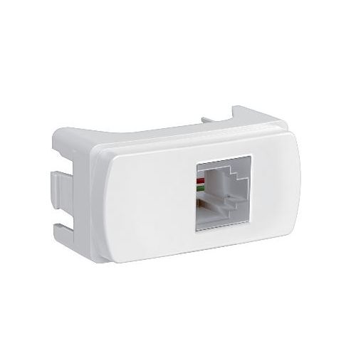 Imagem Produto MODULO TOMADA TELEFONE/RJ11 BRANCO MILUZ - SCHNEIDER