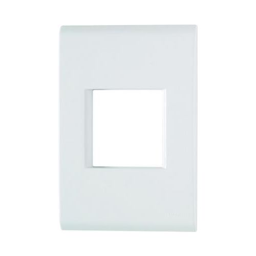 Imagem Produto PLACA 4X2 COM 2 ESPACOS BRANCA COM SUPORTE LIZ - TRAMONTINA