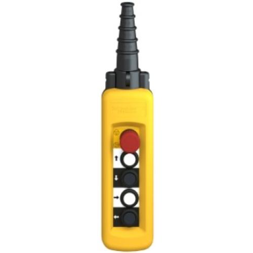 Imagem Produto BOTOEIRA PLASTICA PENDENTE 4 OPERACOES C/ALARME E EMERGENCIA - SCHNEIDER