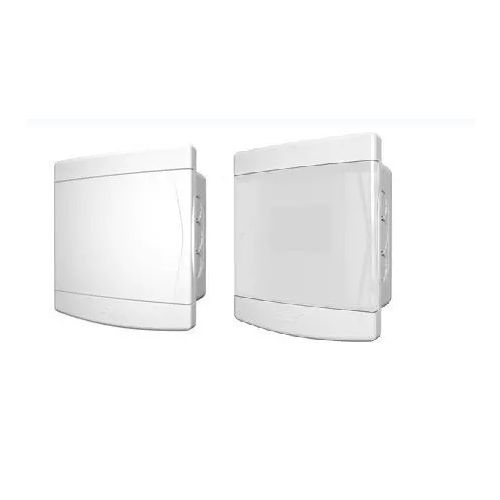 Imagem Produto CD PVC EMBUTIR 4 DISJUNTORES DIN BRANCO C/PORTA BRANCA (C/NEUTRO/TERRA) - TIGRE
