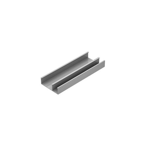 Imagem Produto CANALETA ALUMINIO DUPLA TIPO C 73X45X3000 PRETA (SEM TAMPA) - DUTOTEC