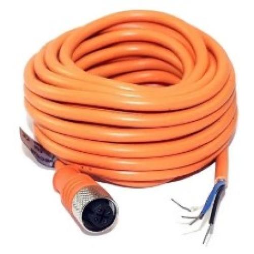 Imagem Produto CABO PARA SENSOR C/CONECTOR RETO MACHO M12 5 METROS - METALTEX