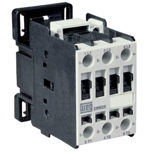 Imagem Produto CONTATOR PRINCIPAL TRIPOLAR 25A 1NA 220/230VCA 50/60HZ CWM25-10-30D23 - WEG