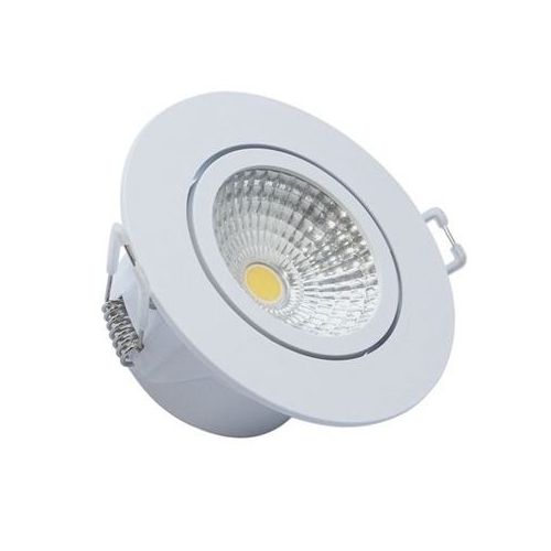Imagem Produto LUMINARIA SPOT LED EMBUTIR REDONDA 6W 3000K BRANCA 9,5CM - BLUMENAU